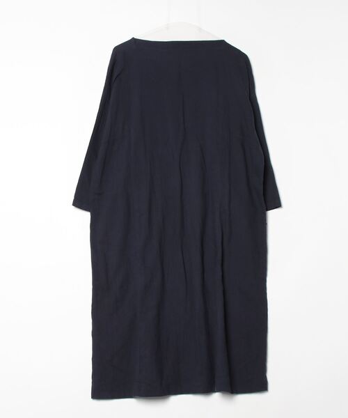 「Plantation」 長袖ワンピース M ネイビー レディース_1