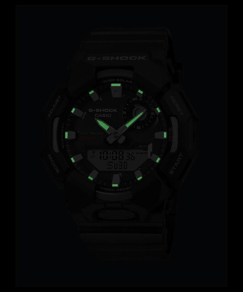 G-SHOCK 腕時計 メンズ BLACK AND ELECTRO GREEN / GA-B010BEG-1AJF
