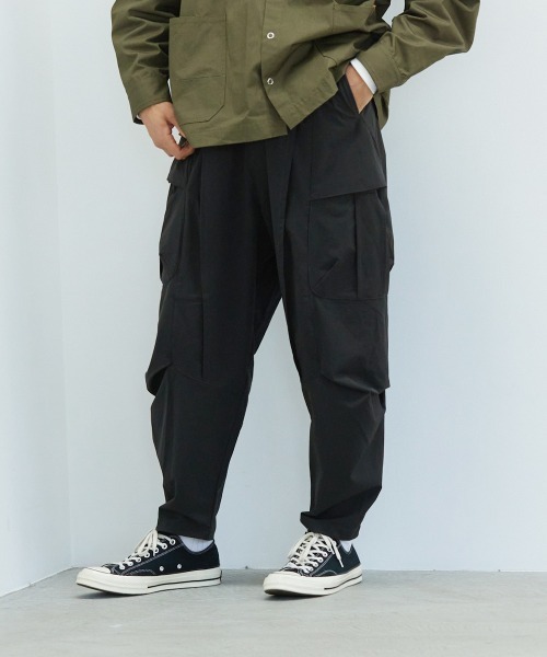 「rehacer」 カーゴパンツ MEDIUM ブラック メンズ_画像8