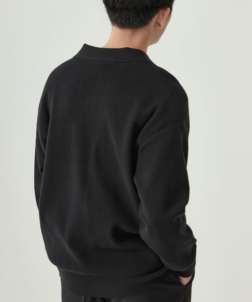「CREARE -LINO-」 長袖ニット L グレー メンズ_画像8