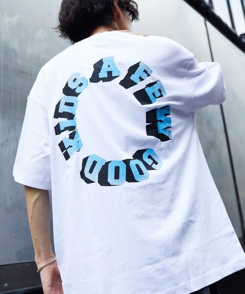 「A FEW GOOD KIDS」 半袖Tシャツ LARGE ライトグレー メンズ_画像5