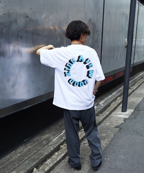 「A FEW GOOD KIDS」 半袖Tシャツ LARGE ライトグレー メンズ_画像6