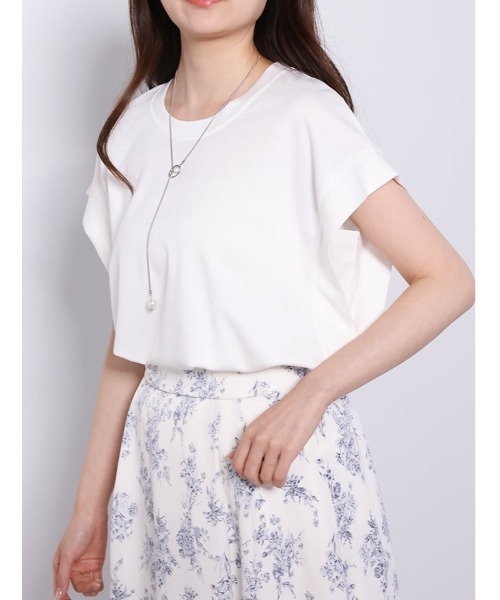 fifth（フィフス） tシャツ 半袖 脇見え防止フレンチスリーブ
