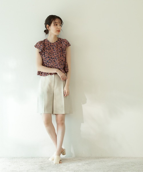 「N.(N. Natural Beauty Basic)」 ノースリーブブラウス MEDIUM ホワイト系その他 レディース_画像7