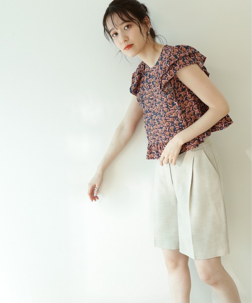 「N.(N. Natural Beauty Basic)」 ノースリーブブラウス MEDIUM ホワイト系その他 レディース_画像9