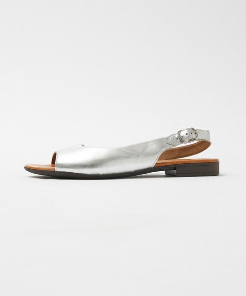 「collex」 「MARKO」フラットサンダル 37 シルバー レディース_画像7