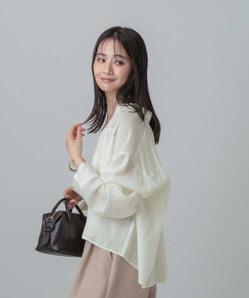GLOBAL WORK（グローバルワーク） ブラウス シャツ 夏 MATINEE LINE