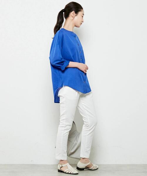 「MELROSE claire」 長袖ブラウス FREE ブルー レディース_画像5