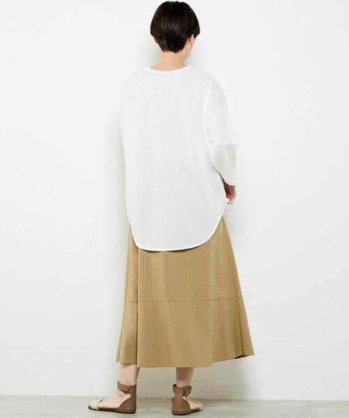 「MELROSE claire」 長袖ブラウス FREE ブルー レディース_画像6