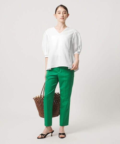 UNITED ARROWS（ユナイテッドアローズ） ブラウス シャツ 半袖 リネン