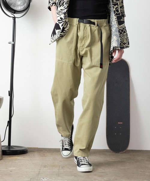 「Gramicci」 チノパンツ X-LARGE オリーブ メンズ_画像6