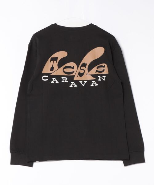 「TCSS」 長袖Tシャツ MEDIUM ネイビー メンズ_画像2