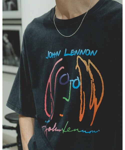 ★新品★BEAMS U/MUSIC×IG/JOHN LENNON グラフィックT International Gallery BEAMS（インターナショナルギャラリー ビームス