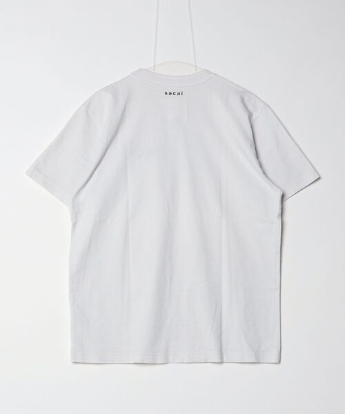 sacai（サカイ） Embroidery 半袖Tシャツ「KAWSコラボ」 2 ホワイト