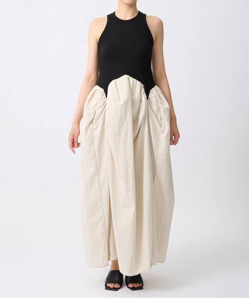 ワンピース OMMO SWELL GATHER CAMI OP OMMO（オーエムエムオー） ワンピース 「」ARCH FLOW GATHER OP/アーチ