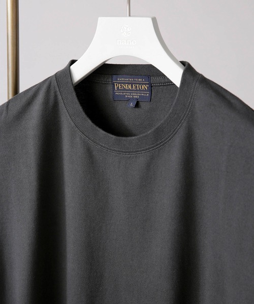 「PENDLETON」 長袖Tシャツ MEDIUM ブラウン メンズ_画像3