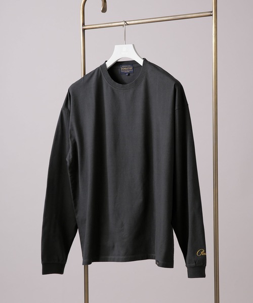 「PENDLETON」 長袖Tシャツ MEDIUM ブラウン メンズ_画像7