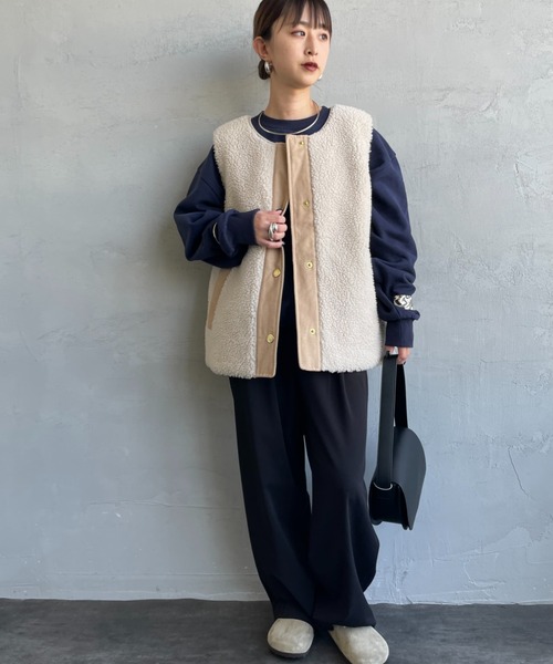 Barbour（バブアー） ベスト ジレ DULSIE LINER テディフリース