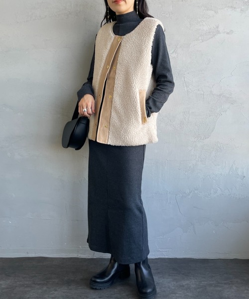 Barbour（バブアー） ベスト ジレ DULSIE LINER テディフリース