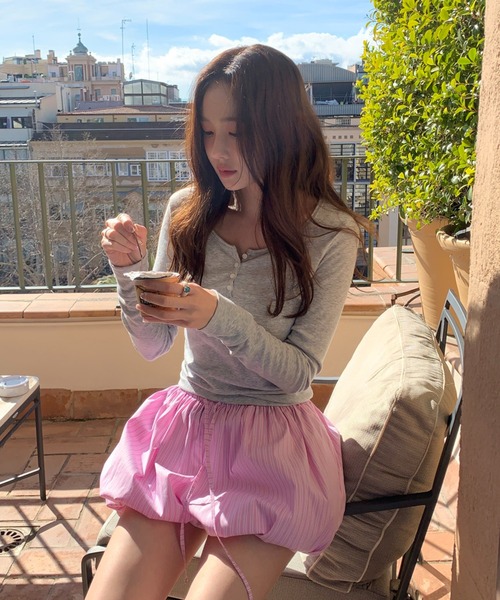 Girly Doll（ガーリードール） パンツ ストライプバルーンショート