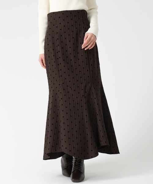 「31 Sons de mode」 フレアスカート S チャコールグレー レディース_画像3
