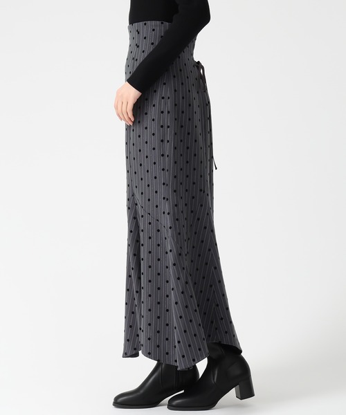 「31 Sons de mode」 フレアスカート S チャコールグレー レディース_画像7