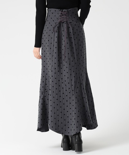 「31 Sons de mode」 フレアスカート S チャコールグレー レディース_画像8