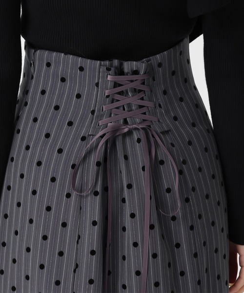 「31 Sons de mode」 フレアスカート S チャコールグレー レディース_画像9