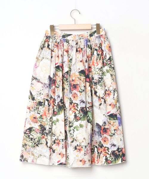 「DOUBLE STANDARD CLOTHING」 フレアスカート 38 グリーン レディース_画像2