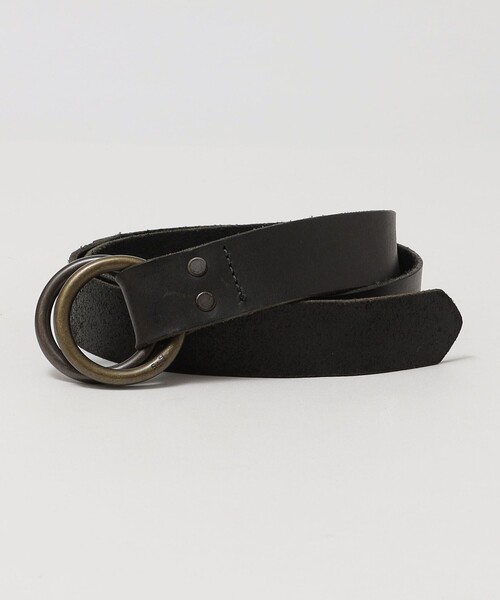GROWN&SEWN ベルト GROWN＆SEWN: O-Ring Signature Leather Belt