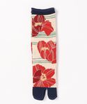 靴下 「カヤ」足袋型くつ下23〜25cm けし...の詳細画像1