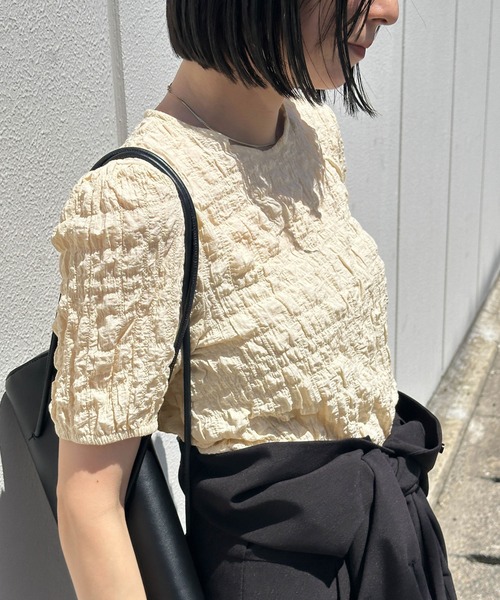 select MOCA（セレクトモカ） tシャツ 半袖 クルーネックボリューム