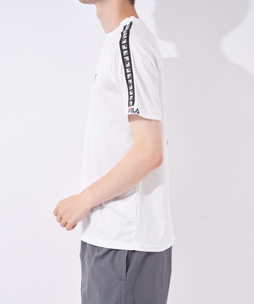 FILA ホワイト Tシャツ 半袖 メッシュ FILAメッシュインナーTシャツ - ベルーナ【公式】