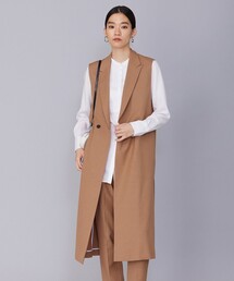 ICB ベスト ジレ 「セットアップ対応・洗える」 LooseWeave