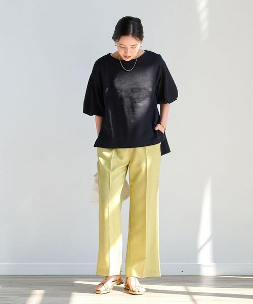 green label relaxing バルーンスリーブブルゾン size SHORTあり］バルーンスリーブ ブルゾン