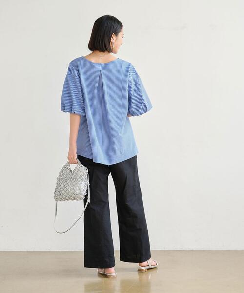 green label relaxing バルーンスリーブブルゾン size SHORTあり］バルーンスリーブ ブルゾン