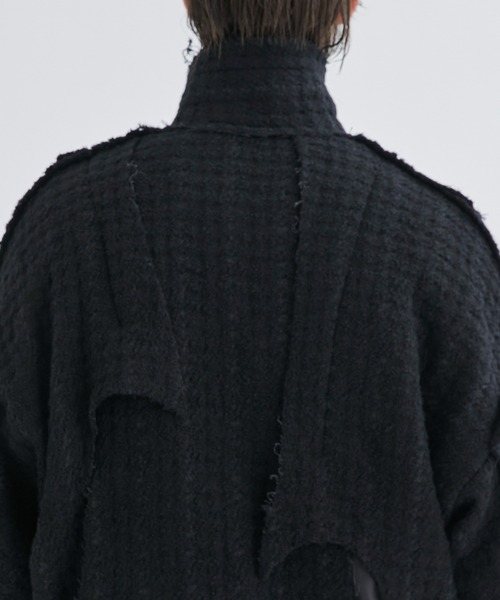 ジャケット・アウター sulvam 23aw Houndstooth Coat sulvam（サルバム） ブルゾン アウター 「sulvam / サルバム