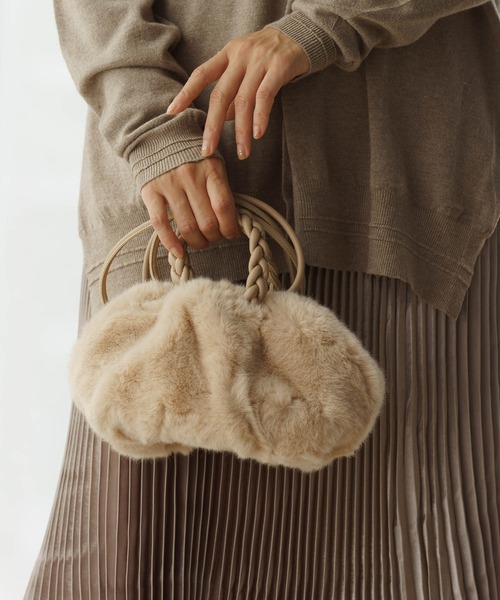 zakka box ザッカボックス　ミニハンドバッグ　ショルダーバッグ ZAKKA-BOX ショルダーバッグ バッグ カットワークパンチング