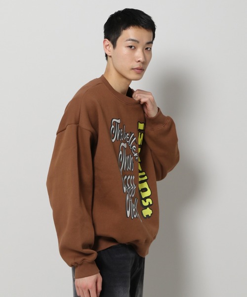 トレーナー スウェット 「UNISEX」ISTKUNST／ビンテージBIG プルオーバー(裏起毛)/イストクンスト/2984135 レディース メンズ ISTKUNST トレーナー スウェット 「UNISEX」ISTKUNST