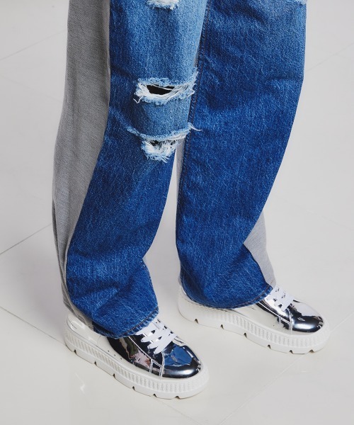 DOUBLE STANDARD CLOTHING ジーンズ デニム デニムパンツ ニット