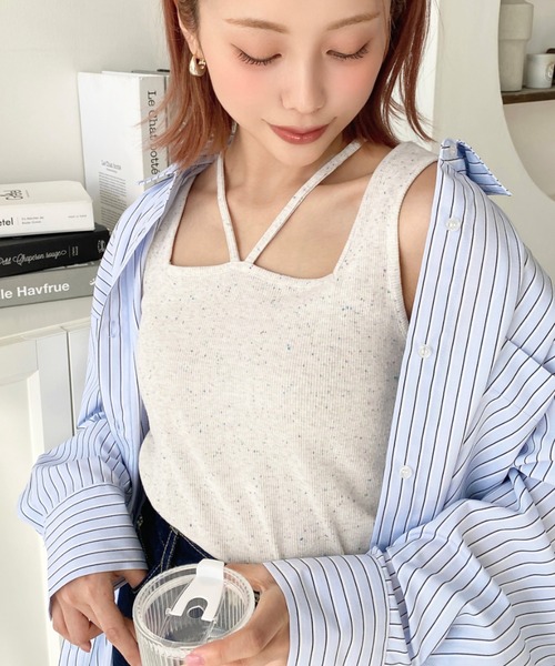 人気ノースリーブ タンクトップ moment+ タンクトップ ノースリーブ 「累計販売枚数1万枚突破