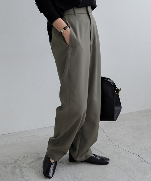 レディース　パンツ evernavy パンツ ツイルカーブパンツ レディース : ZOZOTOWN Yahoo!店