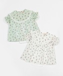 ベビー服 チェリーワンピースロンパース キッズの詳細画像3