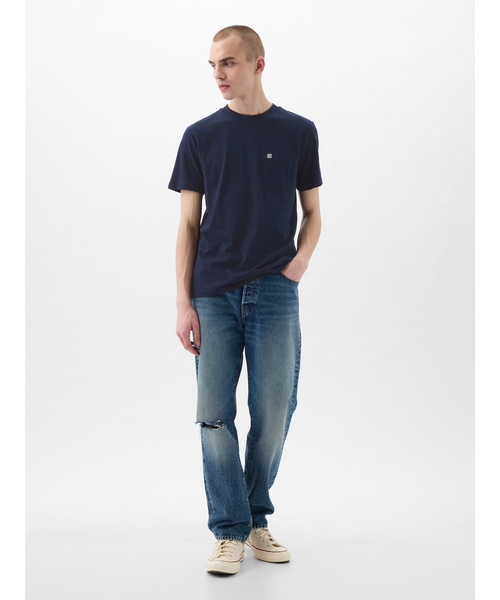 GAP（ギャップ） tシャツ オーガニックコットン ポケット Tシャツ(ユニ