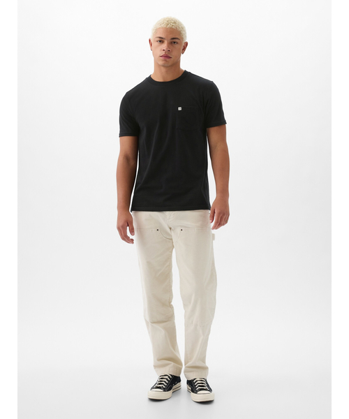 GAP（ギャップ） tシャツ オーガニックコットン ポケット Tシャツ(ユニ