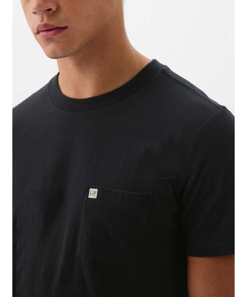 GAP（ギャップ） tシャツ オーガニックコットン ポケット Tシャツ(ユニ