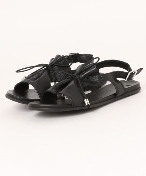 【美品】BARI レーザーサンダル　KIRA35 レディース　革靴　ブラック BARI/バリ】レザーサンダル/#KIRA 35（サンダル）｜Marie-Louise