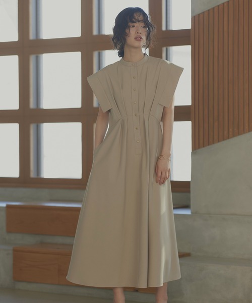 洗えるメタル釦フレンチシャツロング丈ワンピース リゾート RU7865EW02513_fw_thumbM.jpg