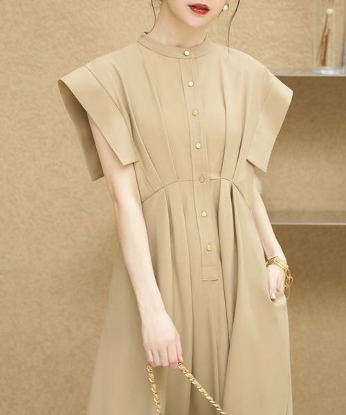 RUIRUE BOUTIQUE（ルイルエブティック） ワンピース 洗えるメタル釦