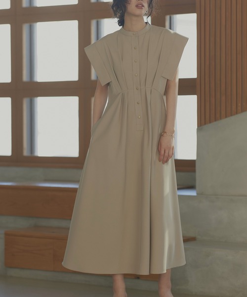RUIRUE BOUTIQUE（ルイルエブティック） ワンピース 洗えるメタル釦